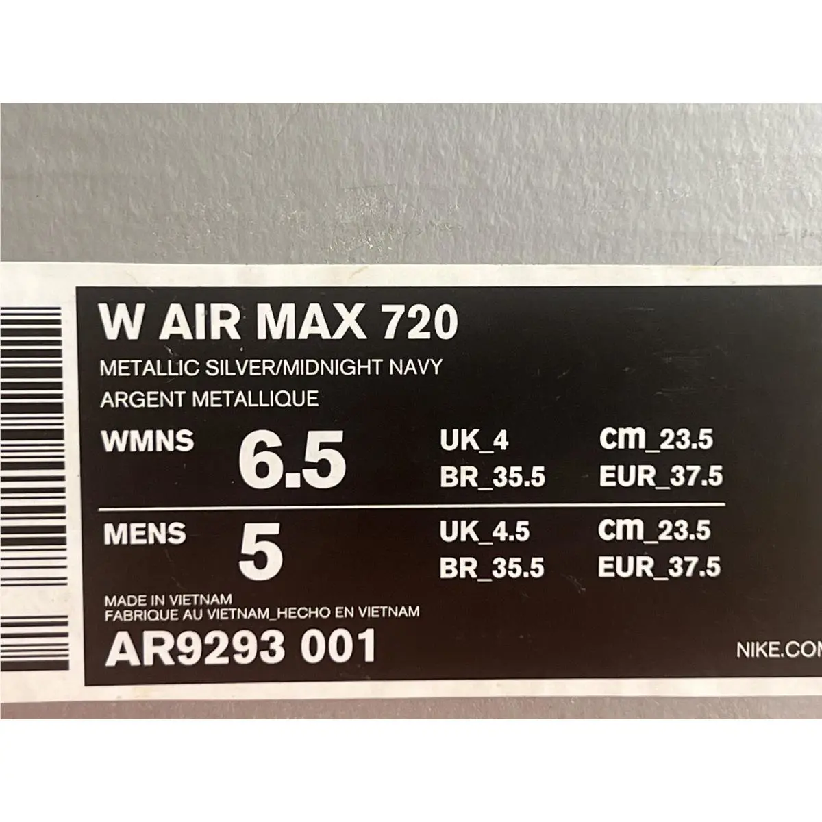 Nike shoes - Nike Air Max 720 - Air Max - AR9293-001 - White 6