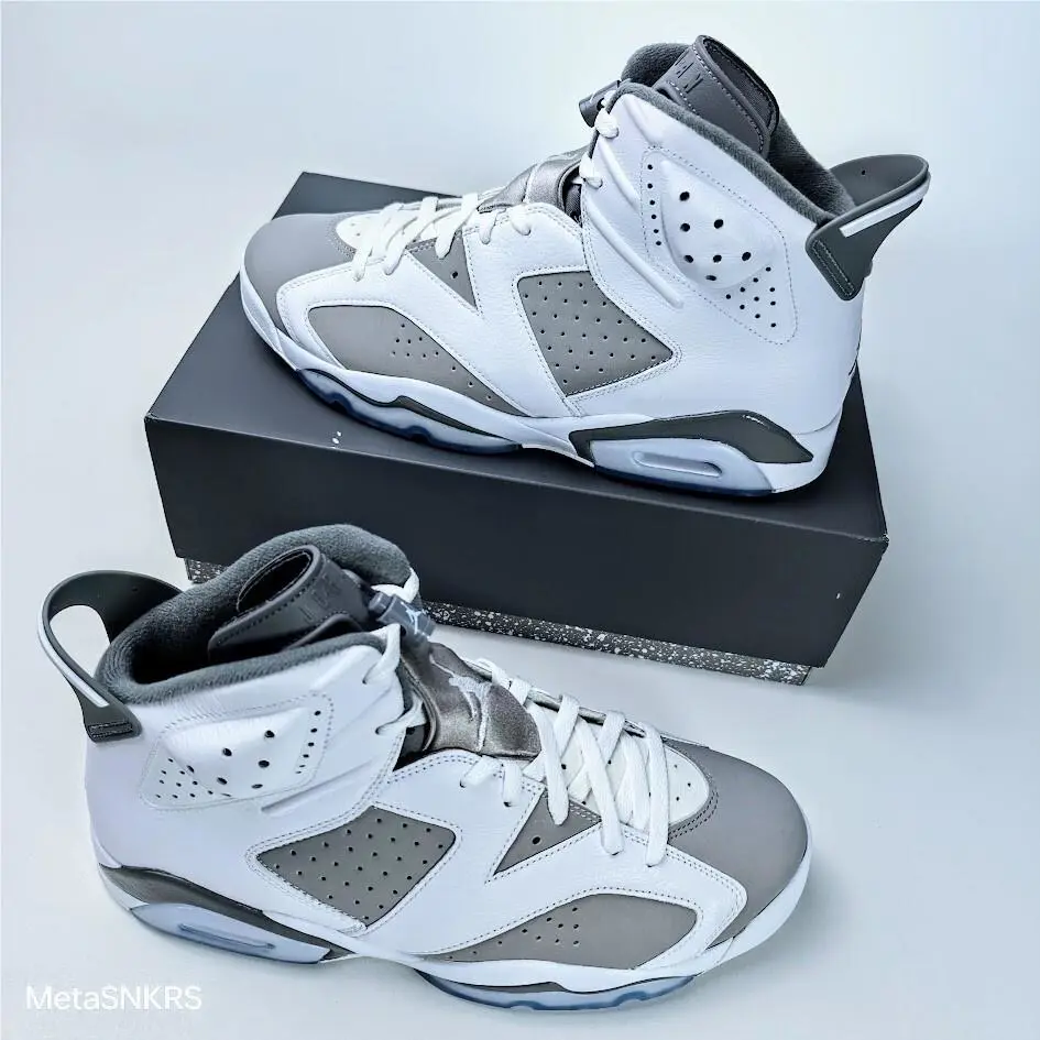 Nike shoes - Nike Retro Jordan - Retro - CT8529-100 - White / Medium Grey-Cool Grey 6