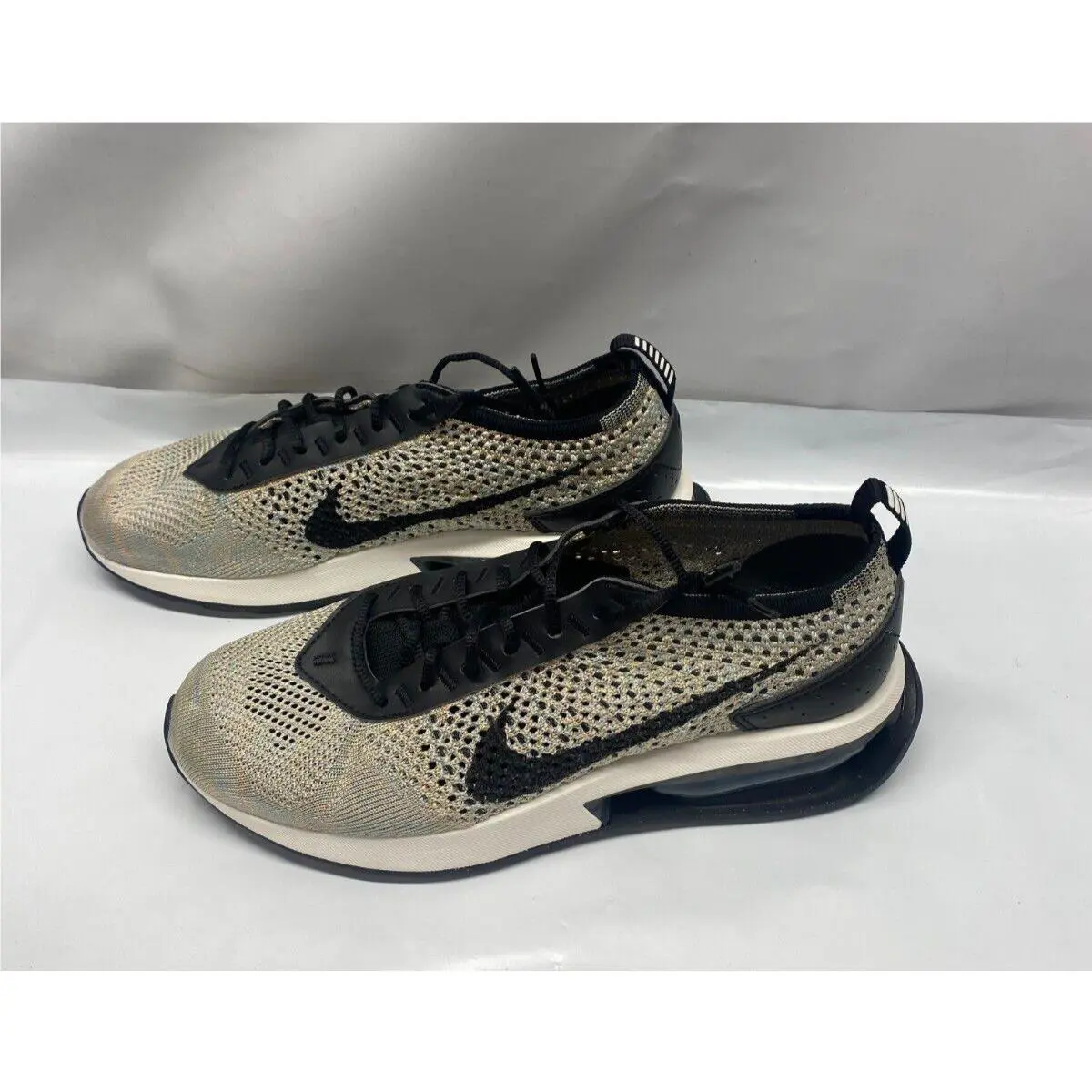 Nike shoes - Nike Air Max Flyknit - Air Max Flyknit - Sesame/Black/Ocean Cube (UPC: 196154766241) 3