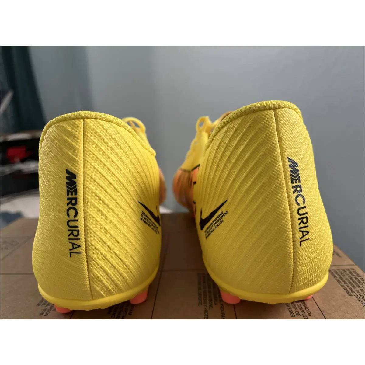 Nike shoes - Nike Mercurial Vapor 15 Club FG/MG - DJ5963 780 - Yellow Strike Sunset Glow 6