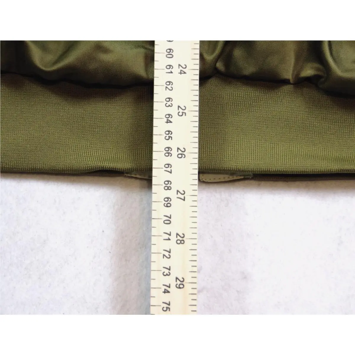 Nike clothing - Nike Air Sportswear Reversible Varsity Bomber Jacket - DV7876 307 - Olive Green (UPC: 196974909644) 4
