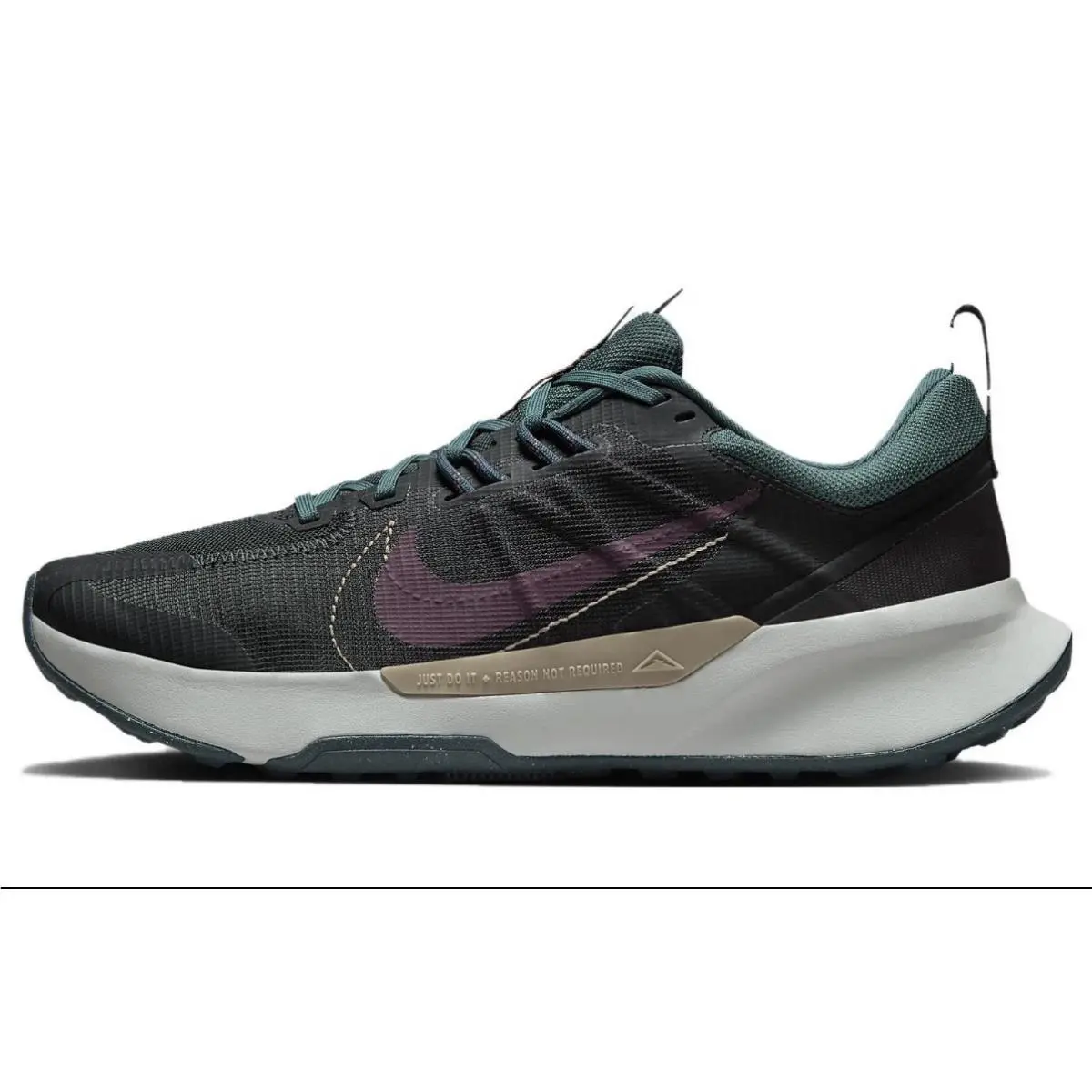 Men Size 10.5 Nike Juniper Trail 2 Low Shoes Black Deep Jungle Green DM0822-006
