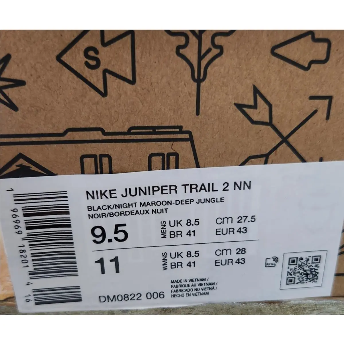 Nike shoes - Nike Juniper Trail 2 - Juniper Trail - DM0822-006 - Black 6