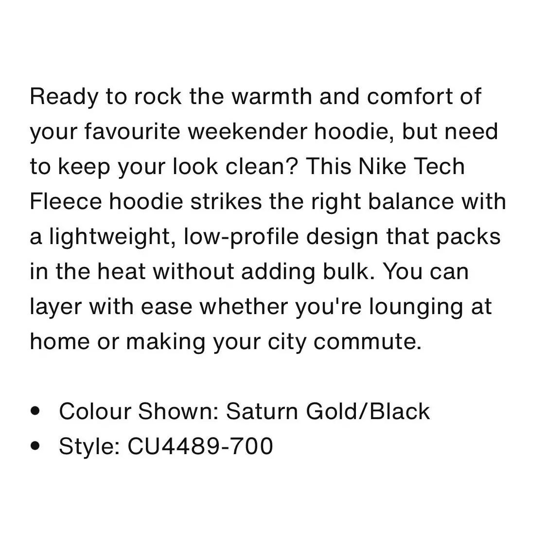 Nike clothing - CU4489-700 - CU4489-700 - Saturn Gold 4