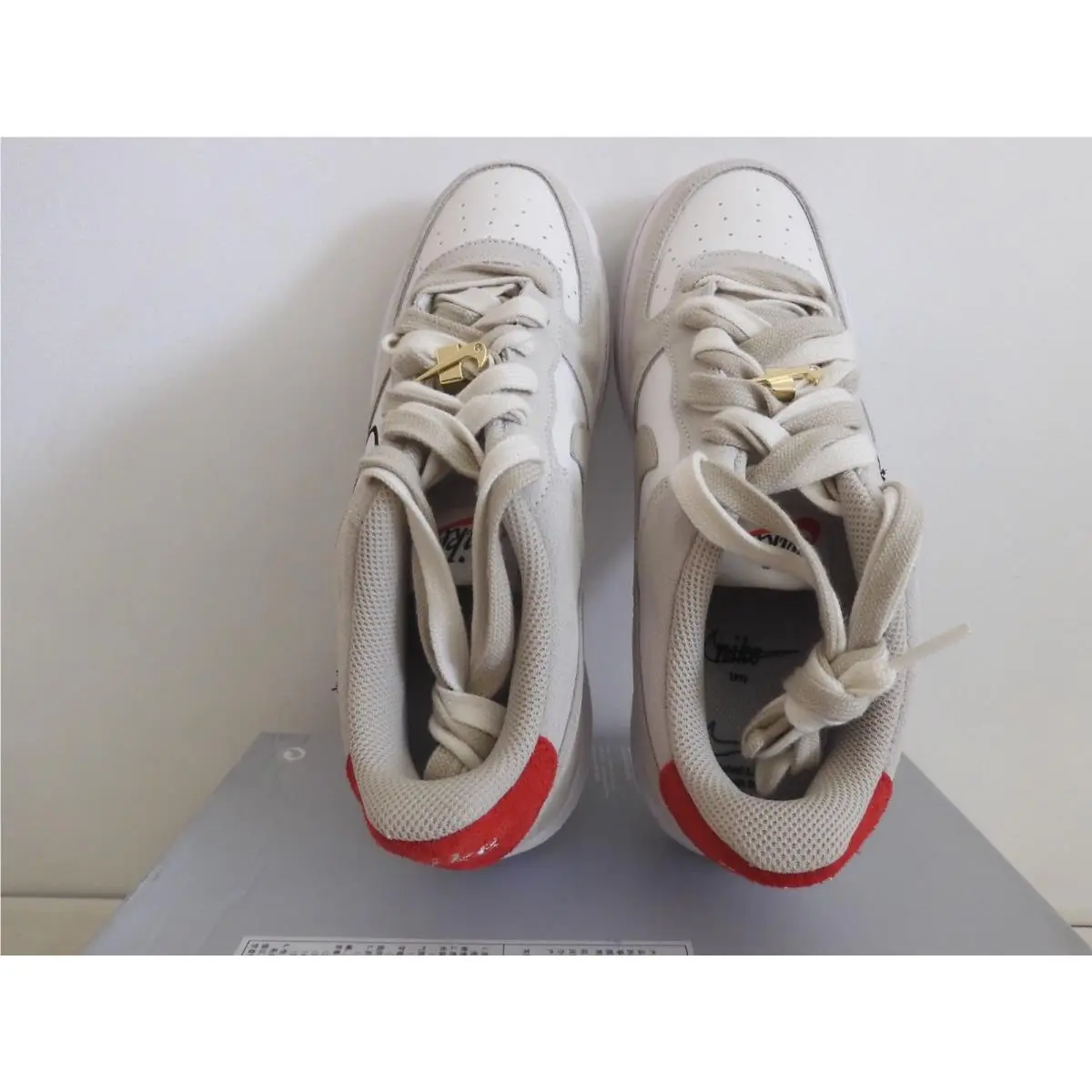 Nike shoes - Nike Air Force 1 LV8 - DB1561 100 - Gray (UPC: 195239278211) 4