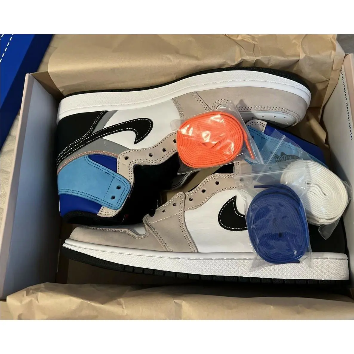 Nike shoes - Air Jordan 1 - Air - DC6515-100 - Gray 0