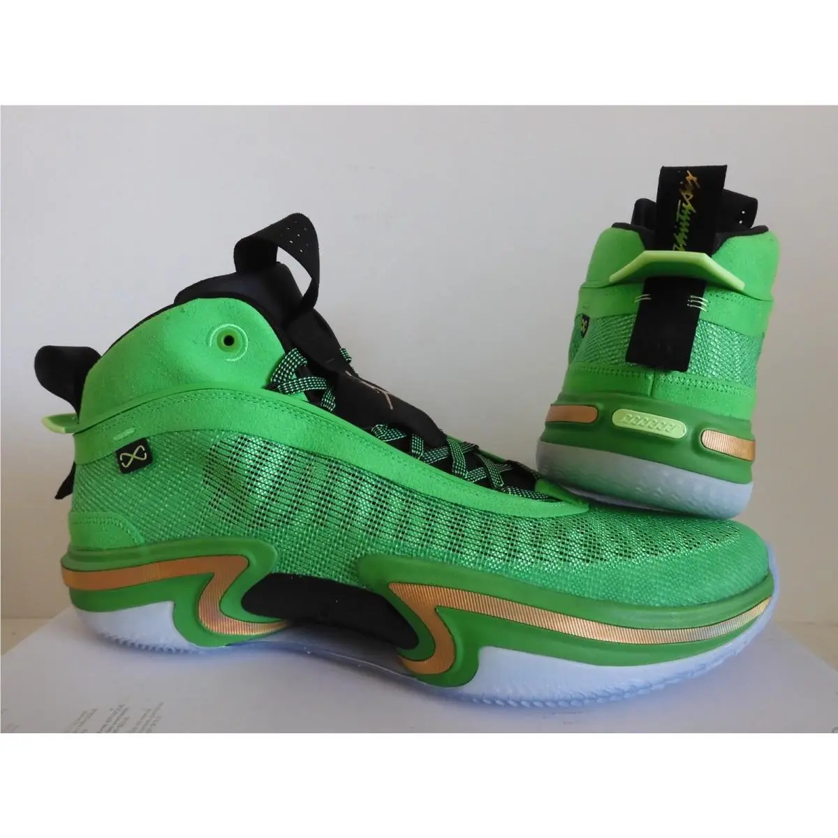 Nike shoes - Air Jordan 36 - Air - CZ2650-300 - Green Spark Metallic Gold 0