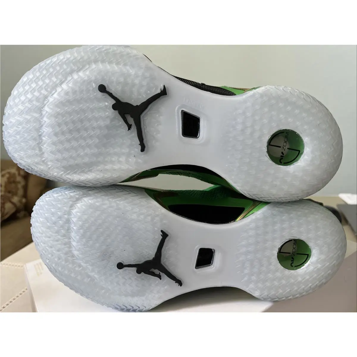 Nike shoes - Air Jordan 36 - Air - CZ2650-300 - Green Spark Metallic Gold 8