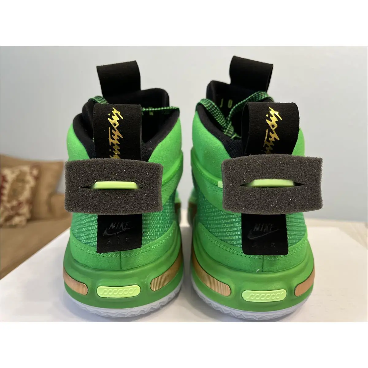 Nike shoes - Air Jordan 36 - Air - CZ2650-300 - Green Spark Metallic Gold 5