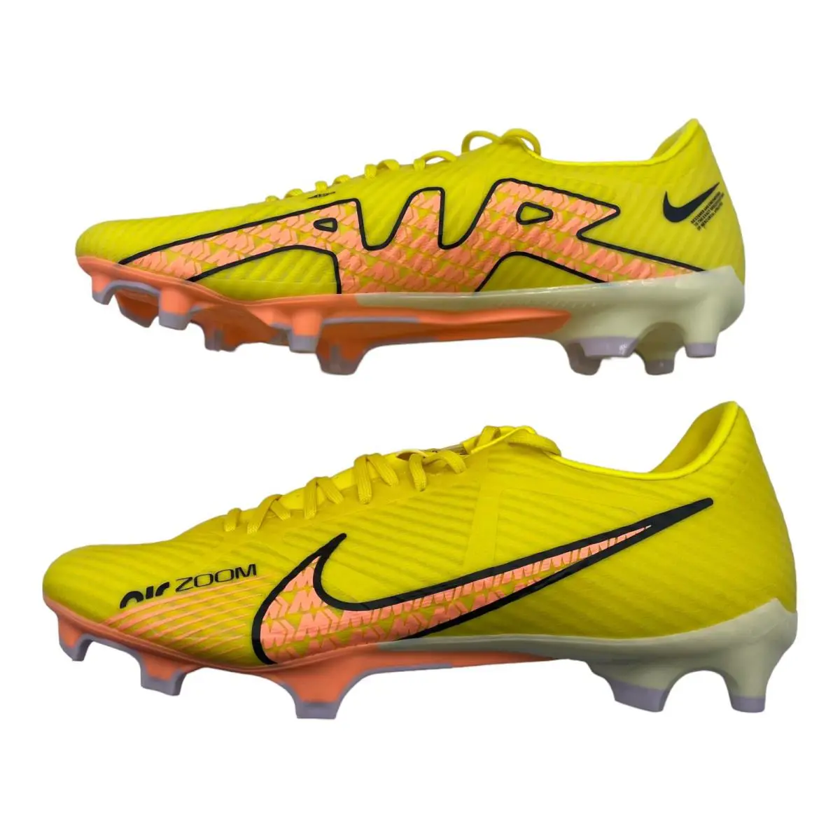 Nike Zoom Mercurial Vapor 15 Academy MG `lucent Pack` DJ5631-780 Men`s Size 9.5 - Yellow