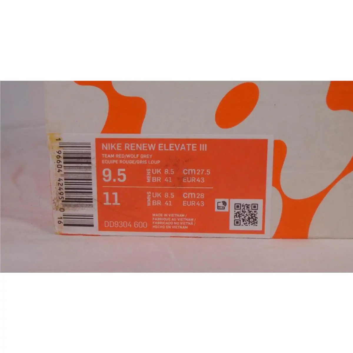 Nike shoes - Nike Renew Elevate - Renew Elevate - DD9304-600 - Red (UPC: 196604424950) 7
