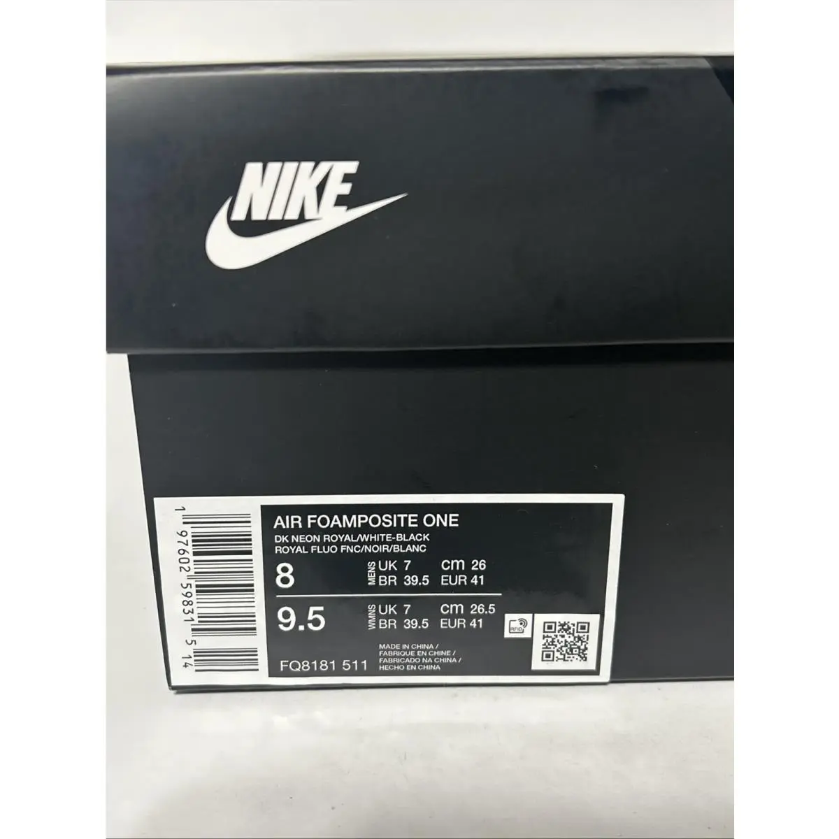 Nike shoes - Nike Air Foamposite - Air Foamposite - FQ8181-511 - Blue 5