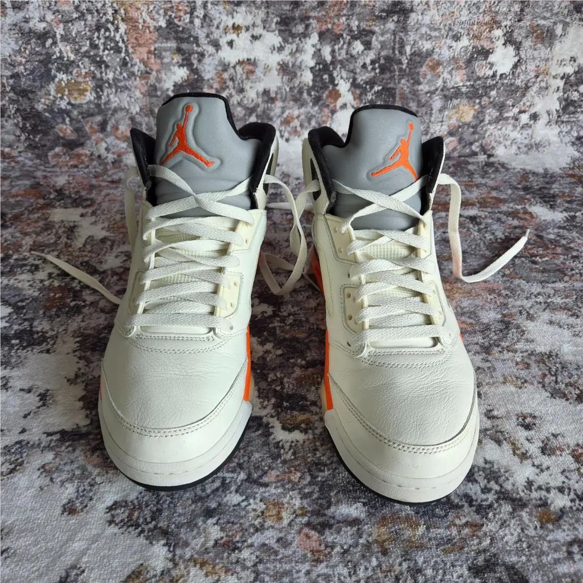 Nike shoes - Air Jordan 5 - Air - DC1060 100 - Sail Orange Blaze 1