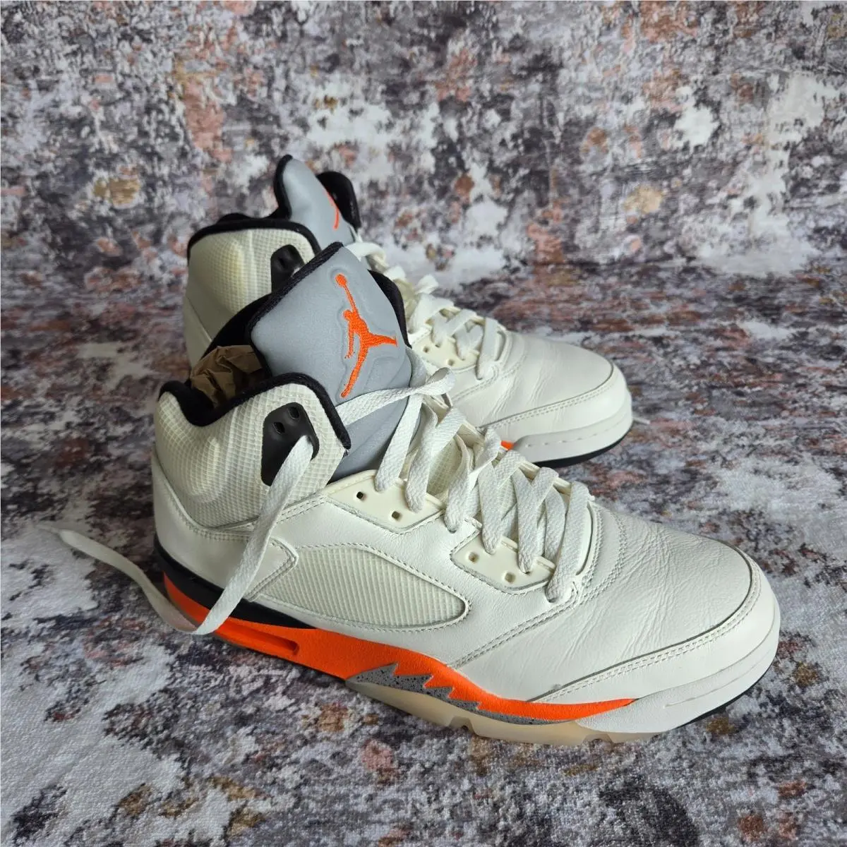 Nike shoes - Air Jordan 5 - Air - DC1060 100 - Sail Orange Blaze 2