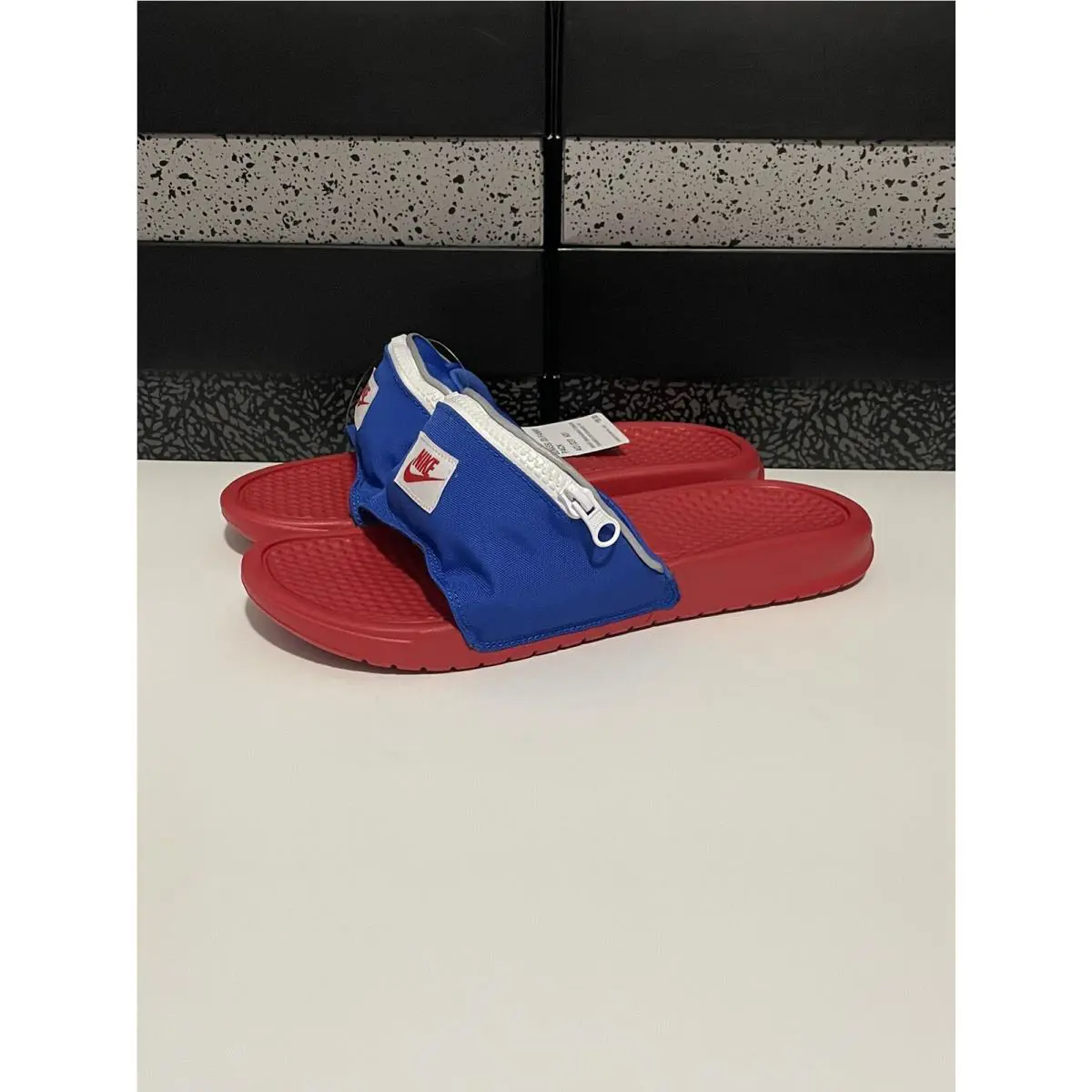 Nike shoes - Nike Benassi JDI Fanny Pack - AO1037-601 - Bright Crimson/Bright Crimson (UPC: 0192502643486) 0