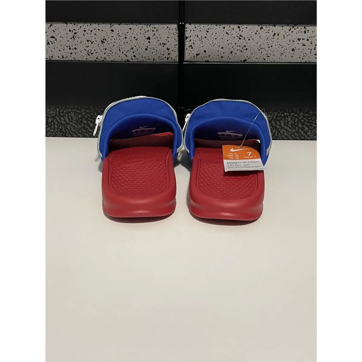 Nike shoes - Nike Benassi JDI Fanny Pack - AO1037-601 - Bright Crimson/Bright Crimson (UPC: 0192502643486) 2