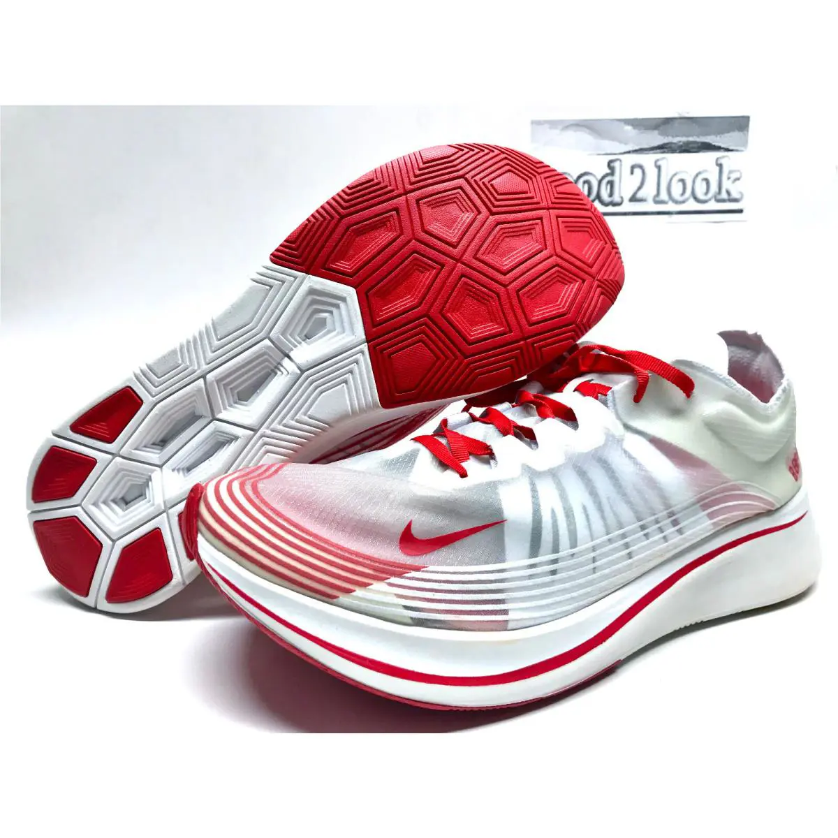 Nike shoes - Nike Zoom Fly - Zoom Fly - AJ9282-100 - White (UPC: 887230475095) 0