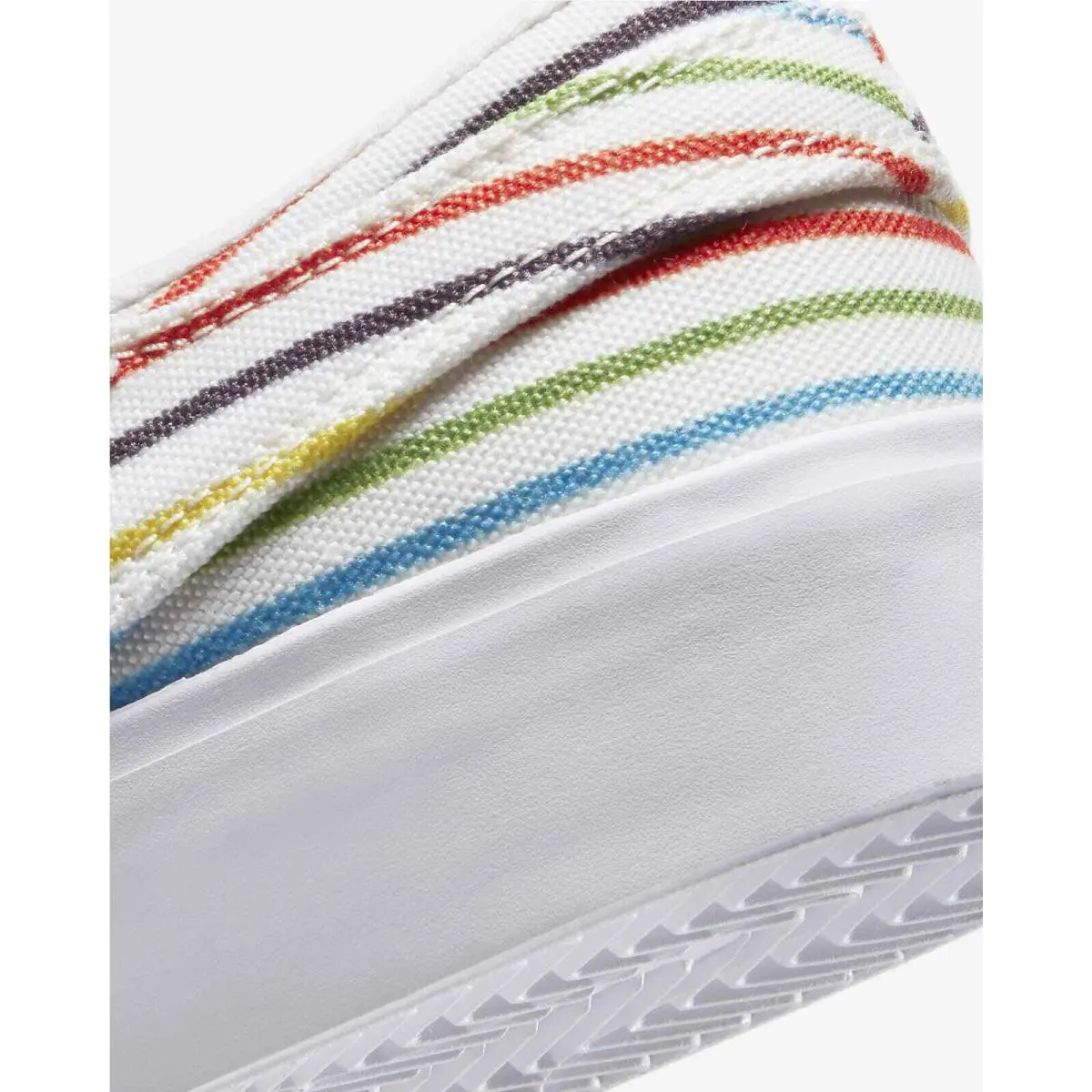Nike shoes - White Multicolor Pinstripe 4