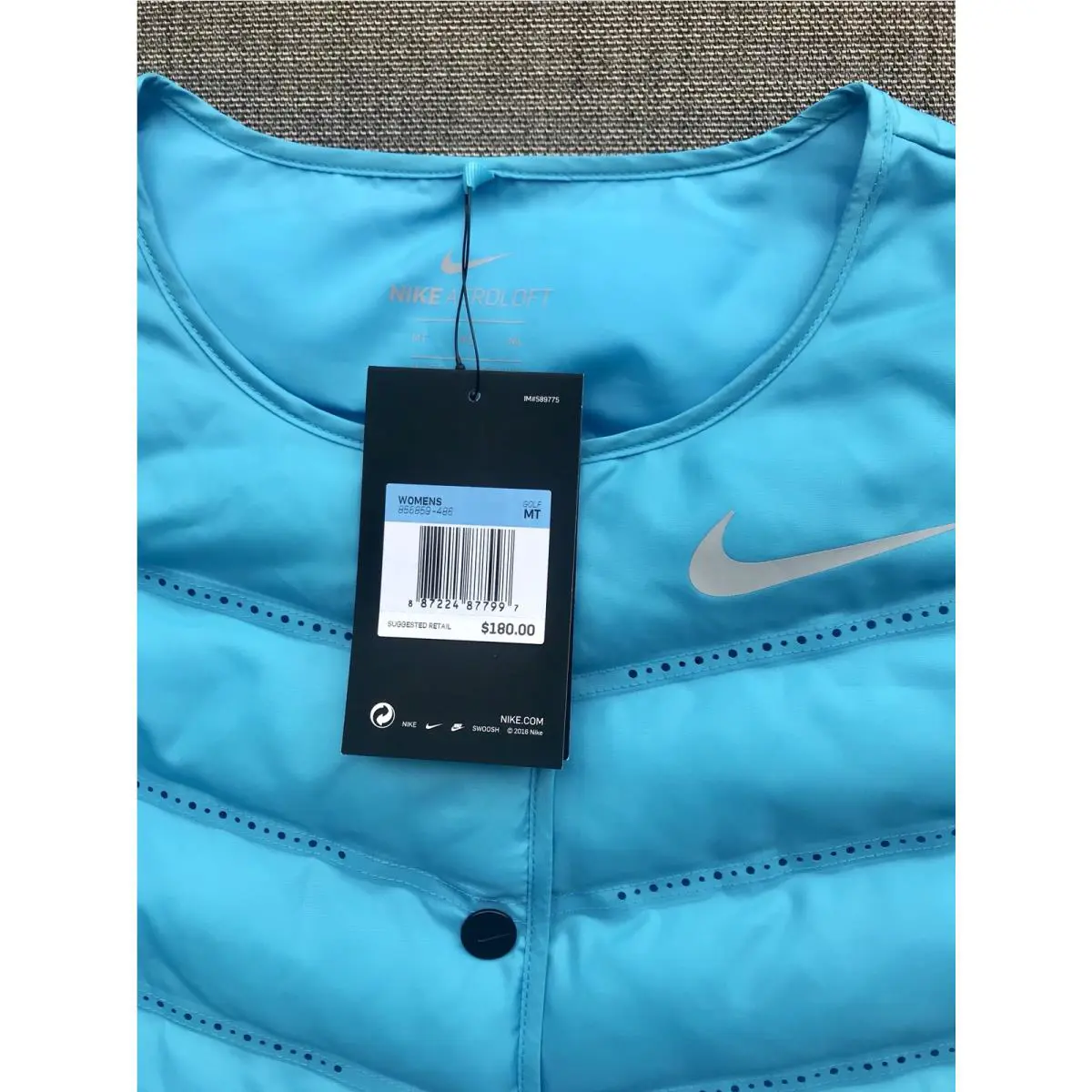 Nike clothing - Nike AeroLoft - AeroLoft - Turquoise (UPC: 887224877997) 0