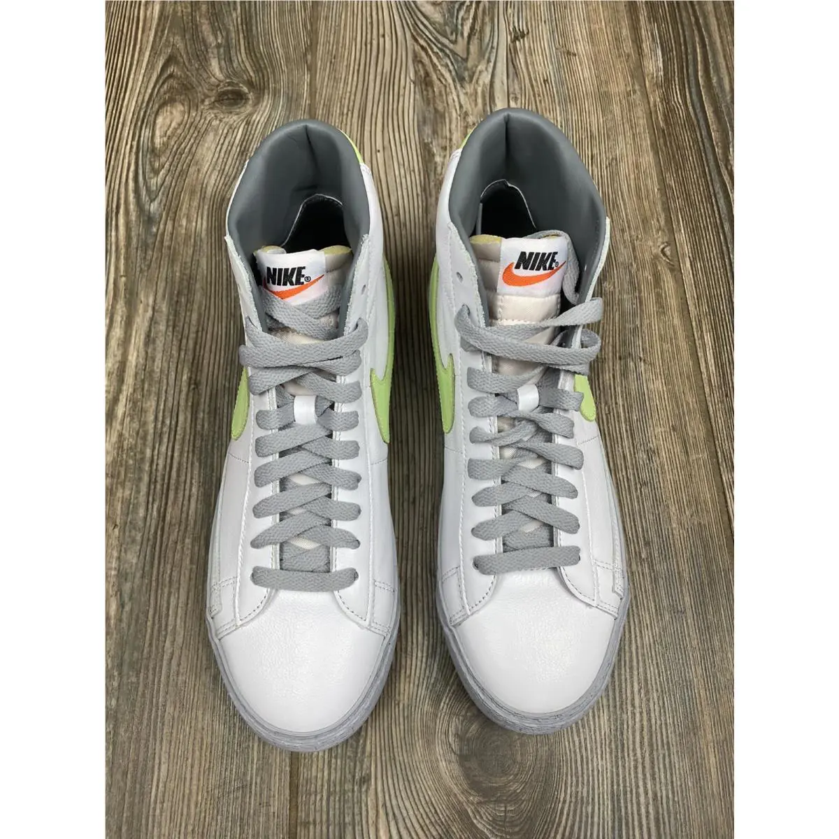 Nike shoes - Nike Blazer Mid - Blazer Mid - White, Manufacturer: White / Grey-Red 1