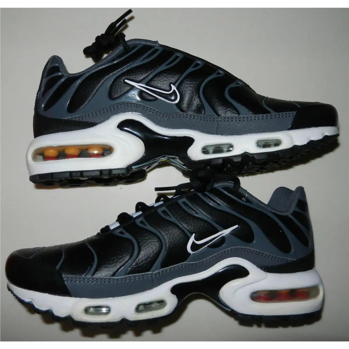 Nike shoes - Nike Air Max Plus - Air Max Plus - 604133-099 - Black/Black-Dark Grey-White (UPC: 666003435982) 4
