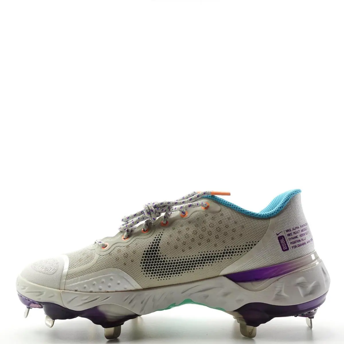 Nike shoes - Nike Alpha  Huarache Elite 3 Mid - CV3552 001 - White, Metallic Gold 0