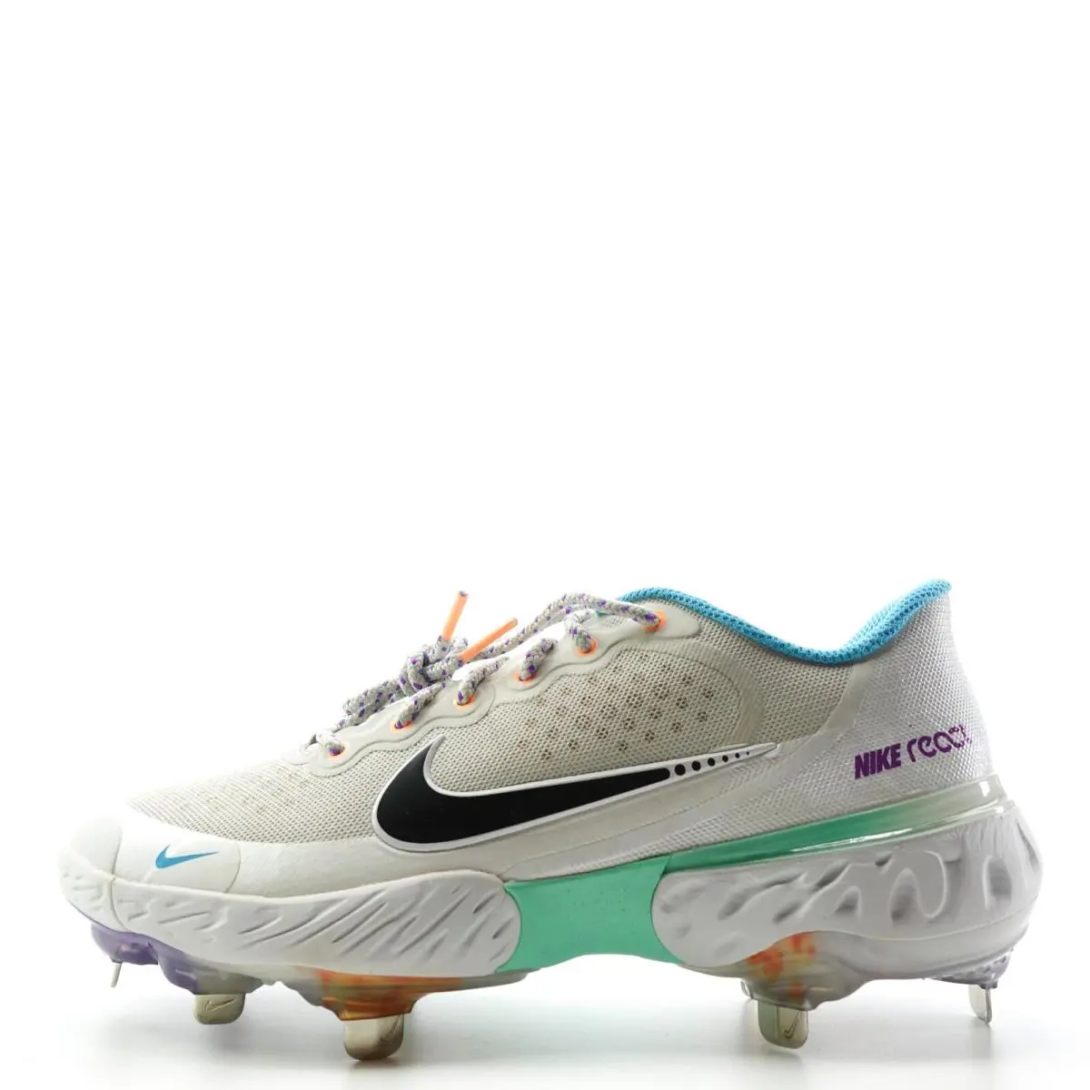 Nike shoes - Nike Alpha  Huarache Elite 3 Mid - CV3552 001 - White, Metallic Gold 2