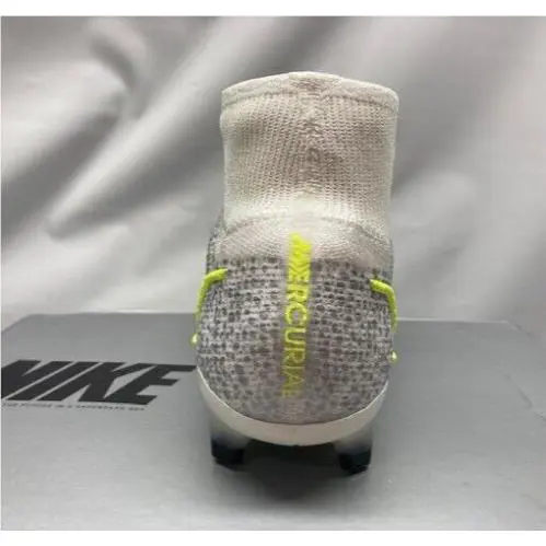 Nike shoes - Nike Mercurial Superfly 8 Elite FG - CV0958-107 - White/Metallic Silver/Volt/Black 3