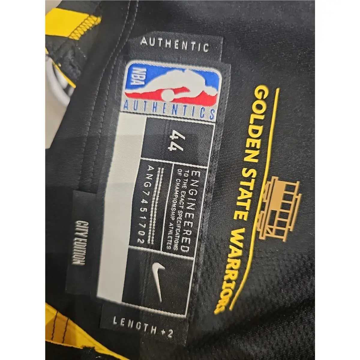 Nike clothing - Black/Yellow (UPC: 196968582440) 1