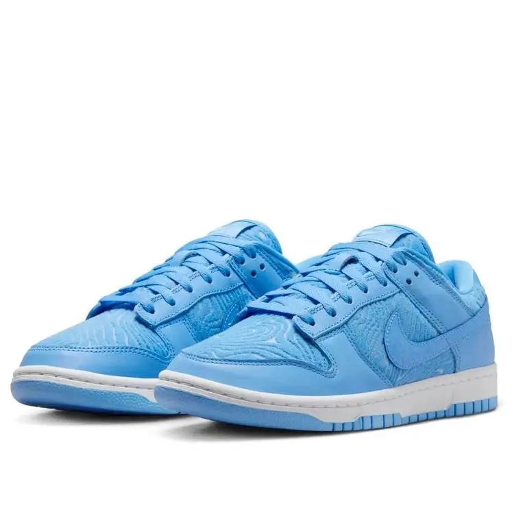 Nike Dunk Low Premium University Blue FN6834-412 Men`s Size 12. No Lid - Blue