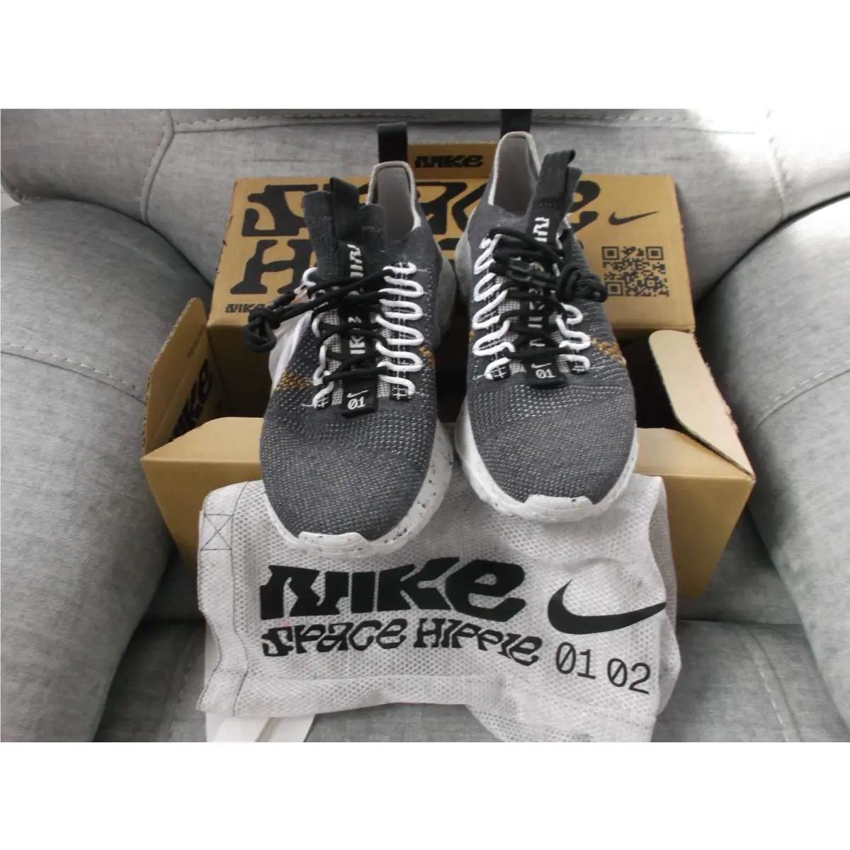 Nike shoes - Nike Space Hippie 01 - Space Hippie - CZ6148-002 - Black (UPC: 0194496045536) 2