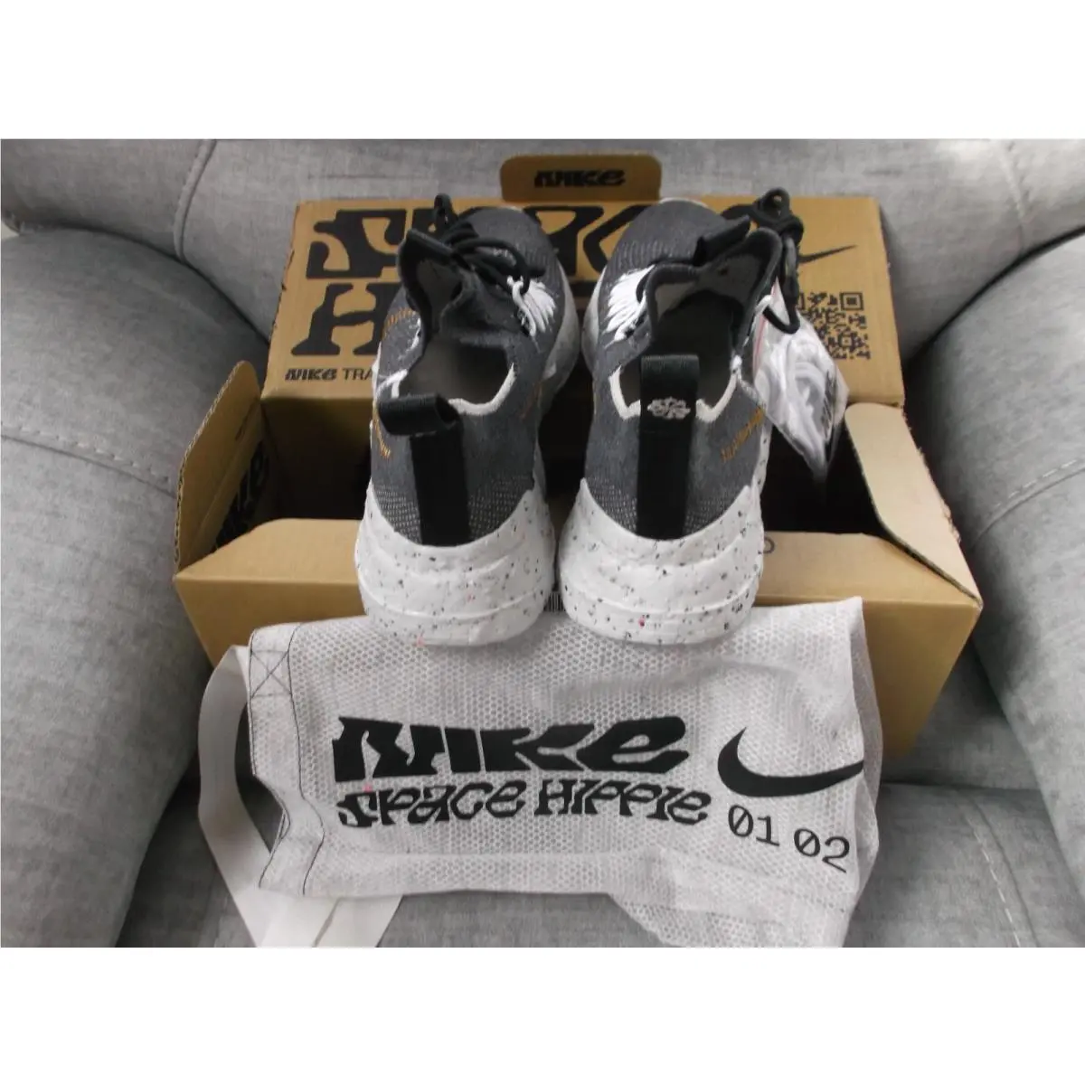 Nike shoes - Nike Space Hippie 01 - Space Hippie - CZ6148-002 - Black (UPC: 0194496045536) 3