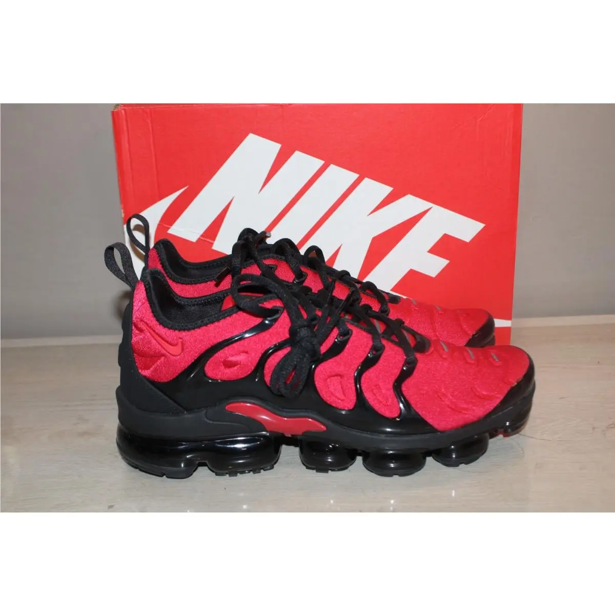 Nike shoes - Nike Air Vapormax Plus - Air Vapormax Plus - CU4863-600 - Red 2