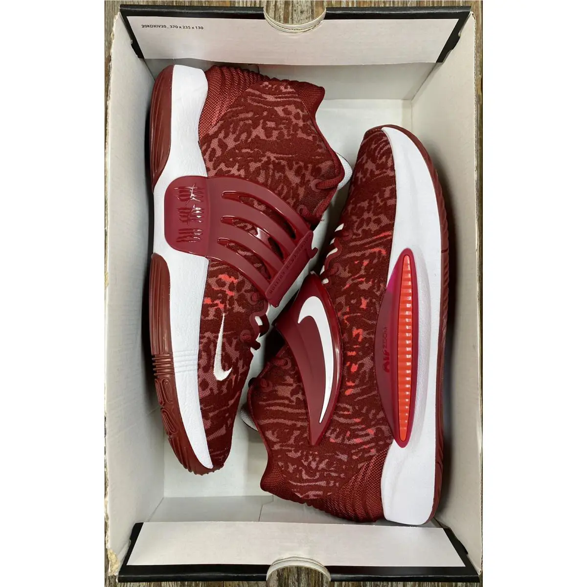 Nike shoes - Nike KD 14 TB Promo - DM5040-601 - Red 0