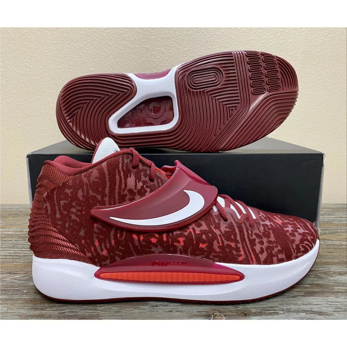 Nike shoes - Nike KD 14 TB Promo - DM5040-601 - Red 2