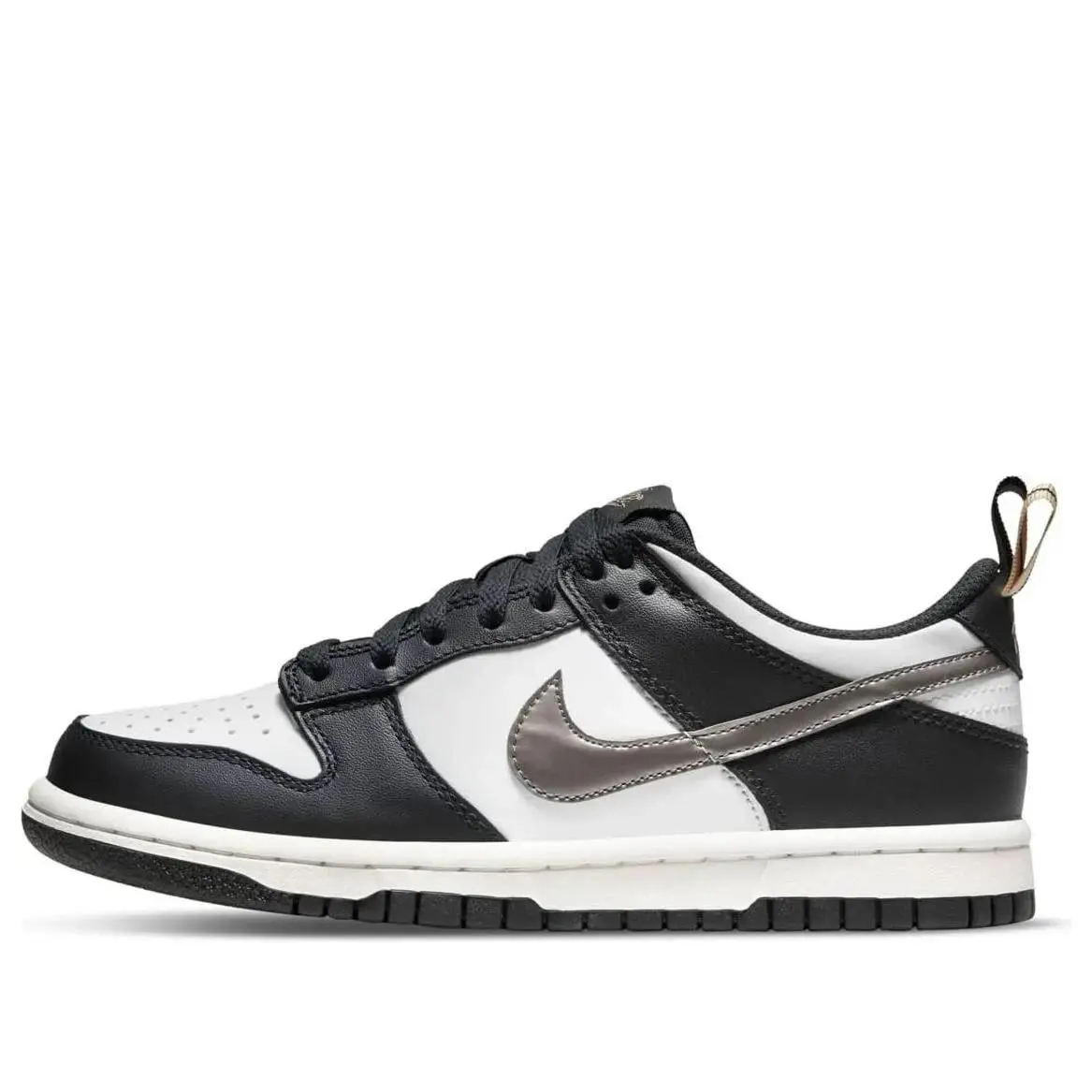 7Y - Kid`s Nike Dunk Low SE GS Shoes `black` DH9764-001 - Black