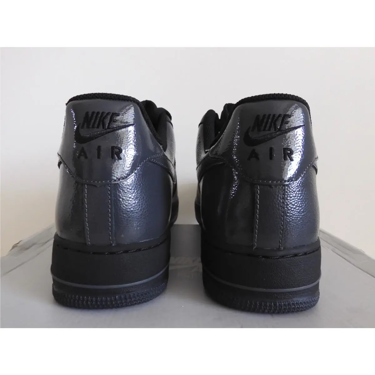 Nike shoes - Nike Air Force 1 `07 - 315122-034 - Black (UPC: 826220026916) 4