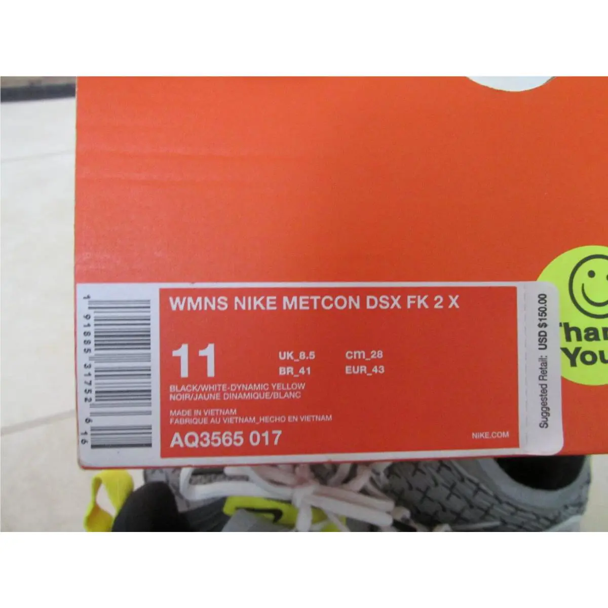 Nike shoes - Nike Metcon - Metcon - AQ3565-017 - Black (UPC: 191885317526) 4