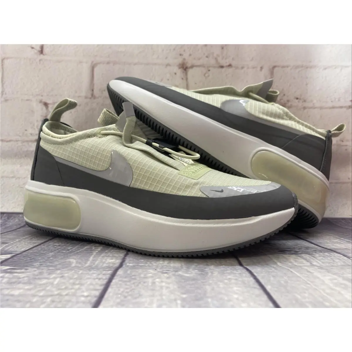 Nike Air Max Dia Shoes Olive Green Grey White BQ9665-300 Women’s Size 7