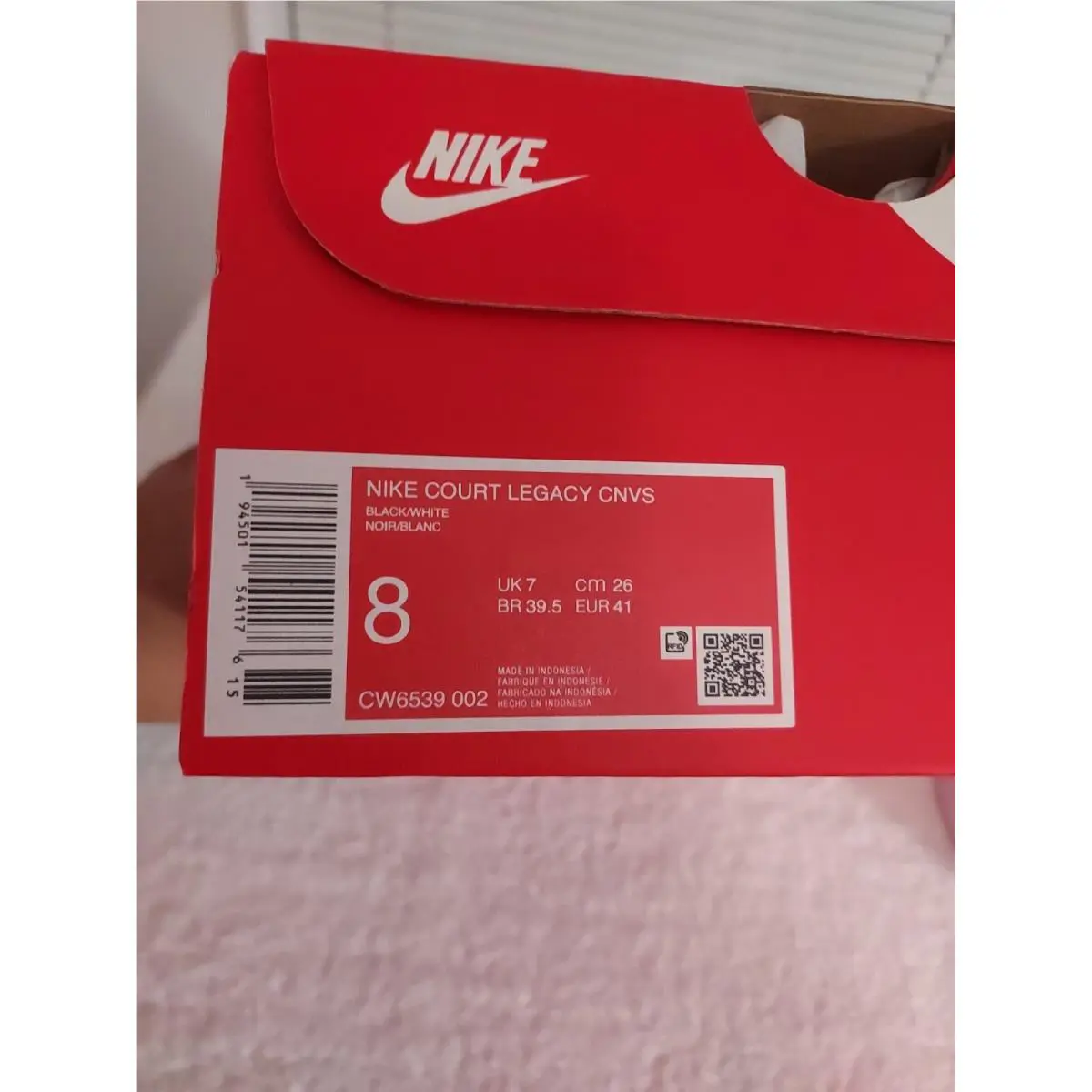 Nike shoes - Nike Court Legacy - Court Legacy - Black 8