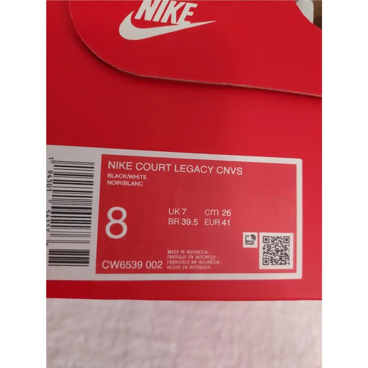 Nike shoes - Nike Court Legacy - Court Legacy - Black 9