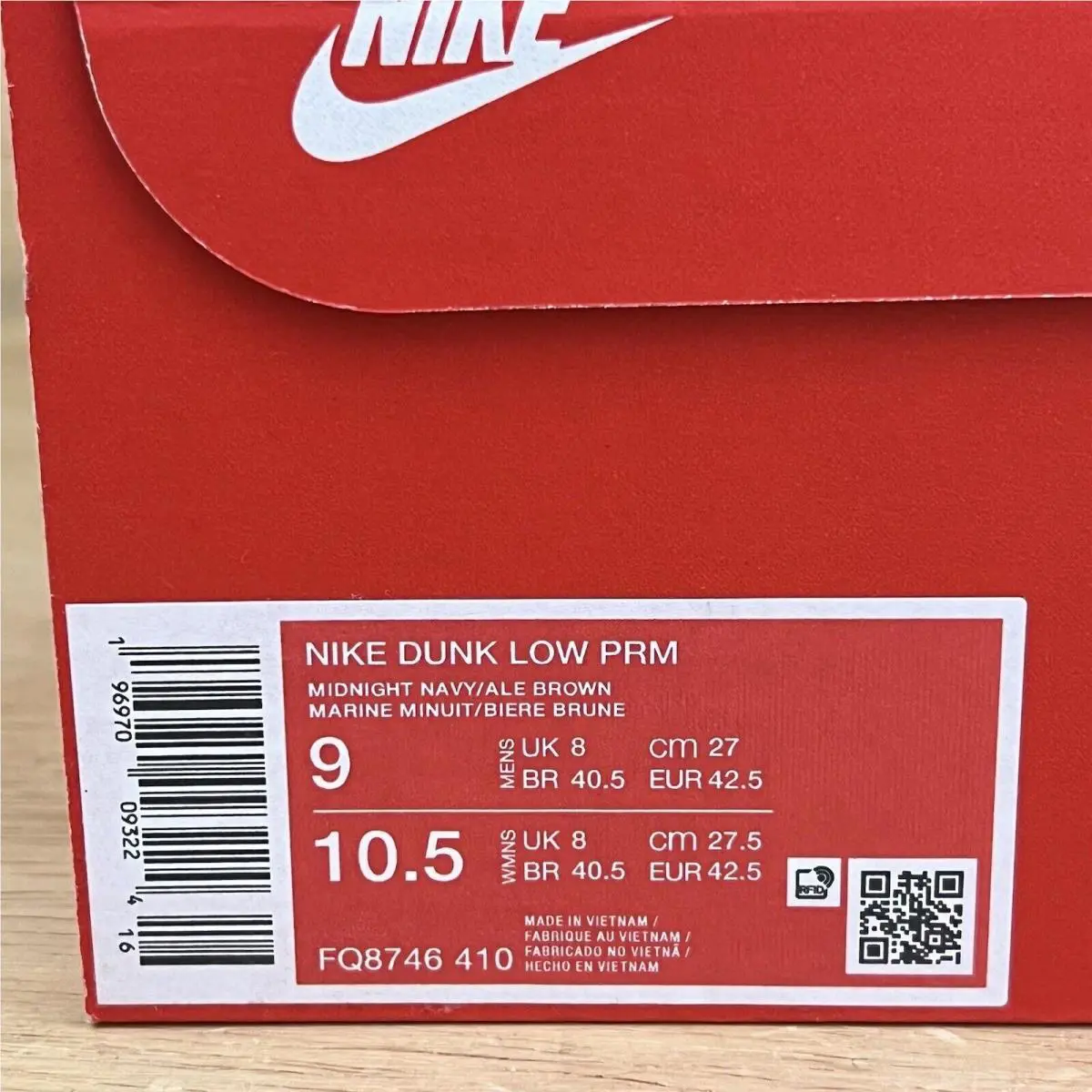 Nike shoes - Nike Dunk Low - Dunk Low - FQ8746-410 - Multicolor (UPC: 196970093224) 8