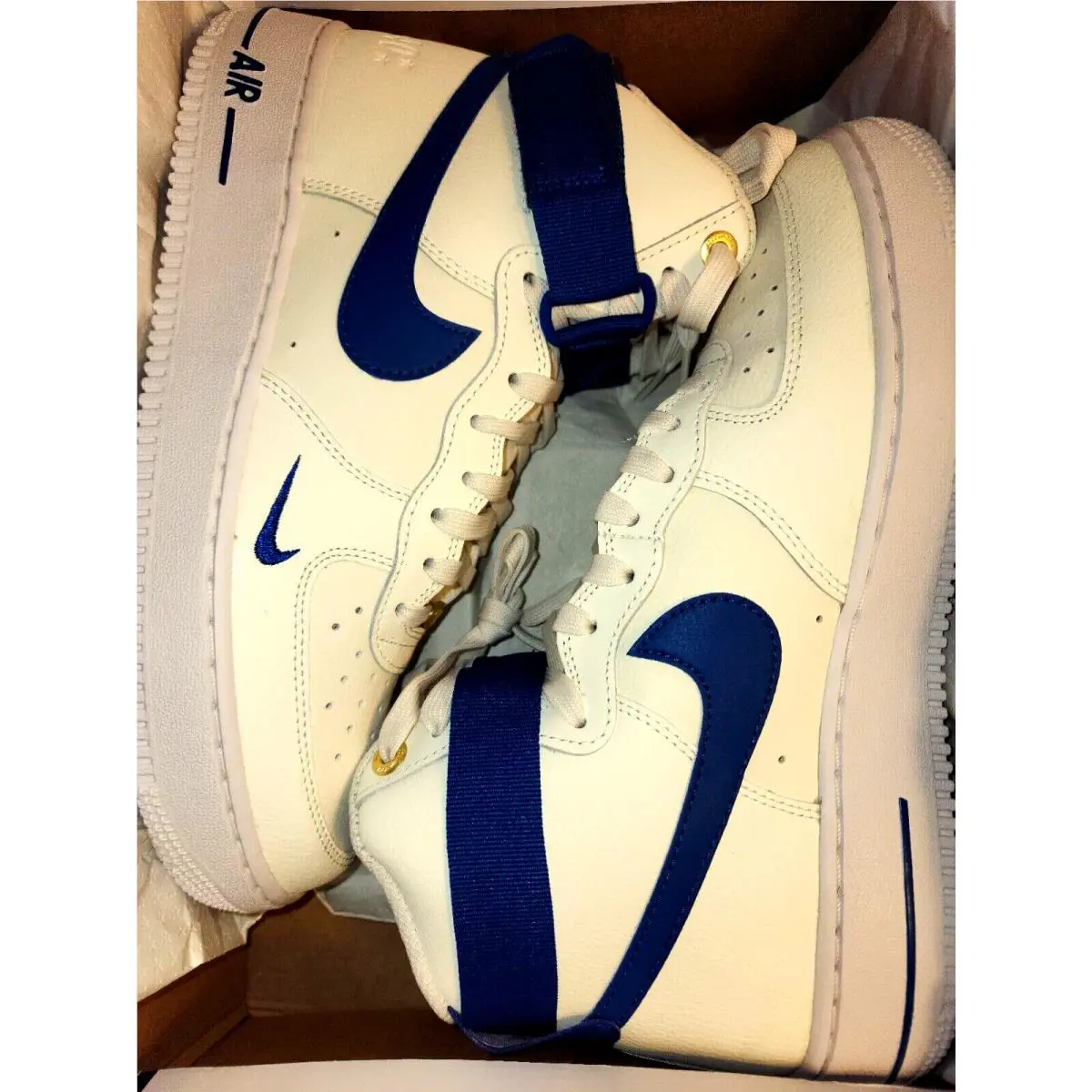 Nike Womens Air Force 1 HI SE Basketball Shoes DQ7584 100 Size 10.5