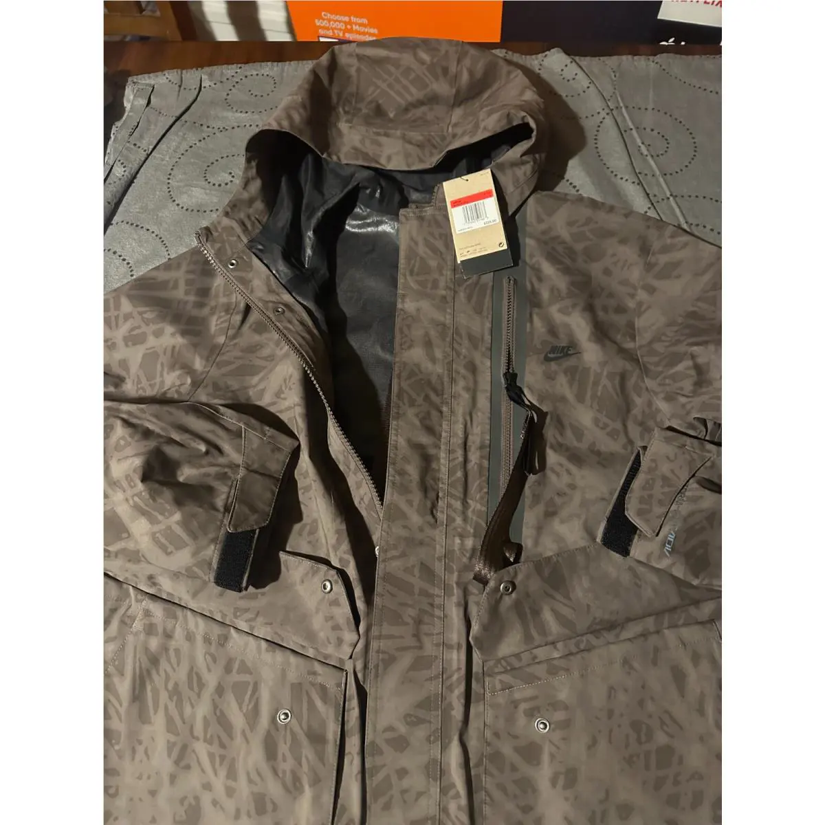 Nike clothing - NIKE TECH PACK STORM - TECH PACK STORM - 2 TONES OF BROWN 2