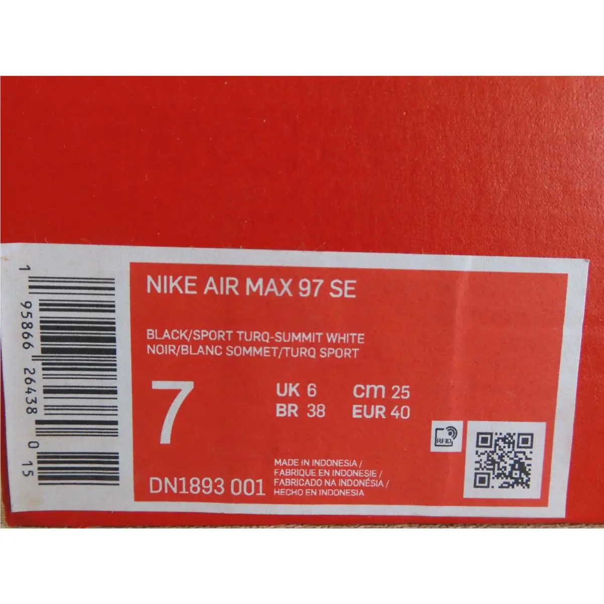 Nike shoes - Nike Air Max 97 - Air Max - DN1893-001 - Black (UPC: 195866264380) 3