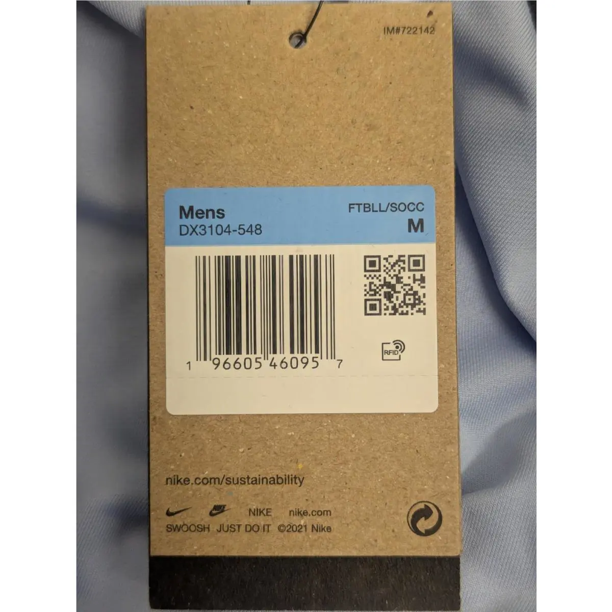 Nike clothing - Nike Dri-Fit - DX3104-548 - Blue (UPC: 196605460957) 21