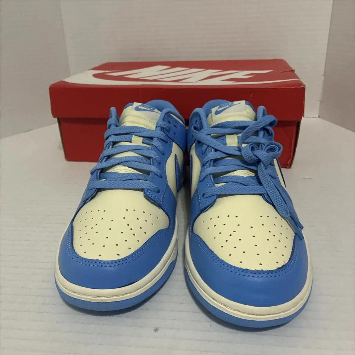Nike shoes - Nike Dunk Low - Dunk Low - DV0833-113 - Blue, Manufacturer: White/University Blue/White 1