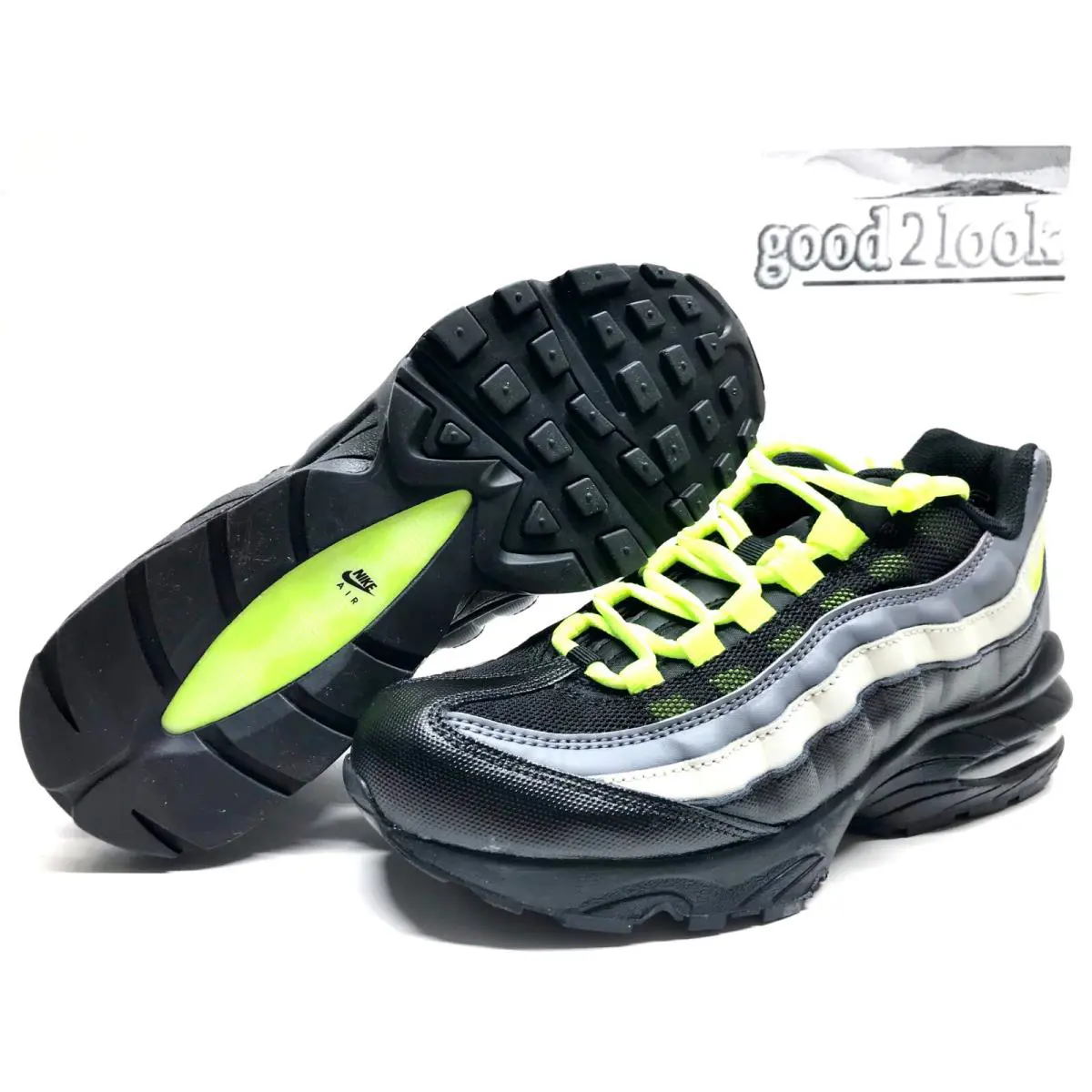 Nike shoes - Nike Air Max 95 - Air Max - Black (UPC: 091208156309) 0