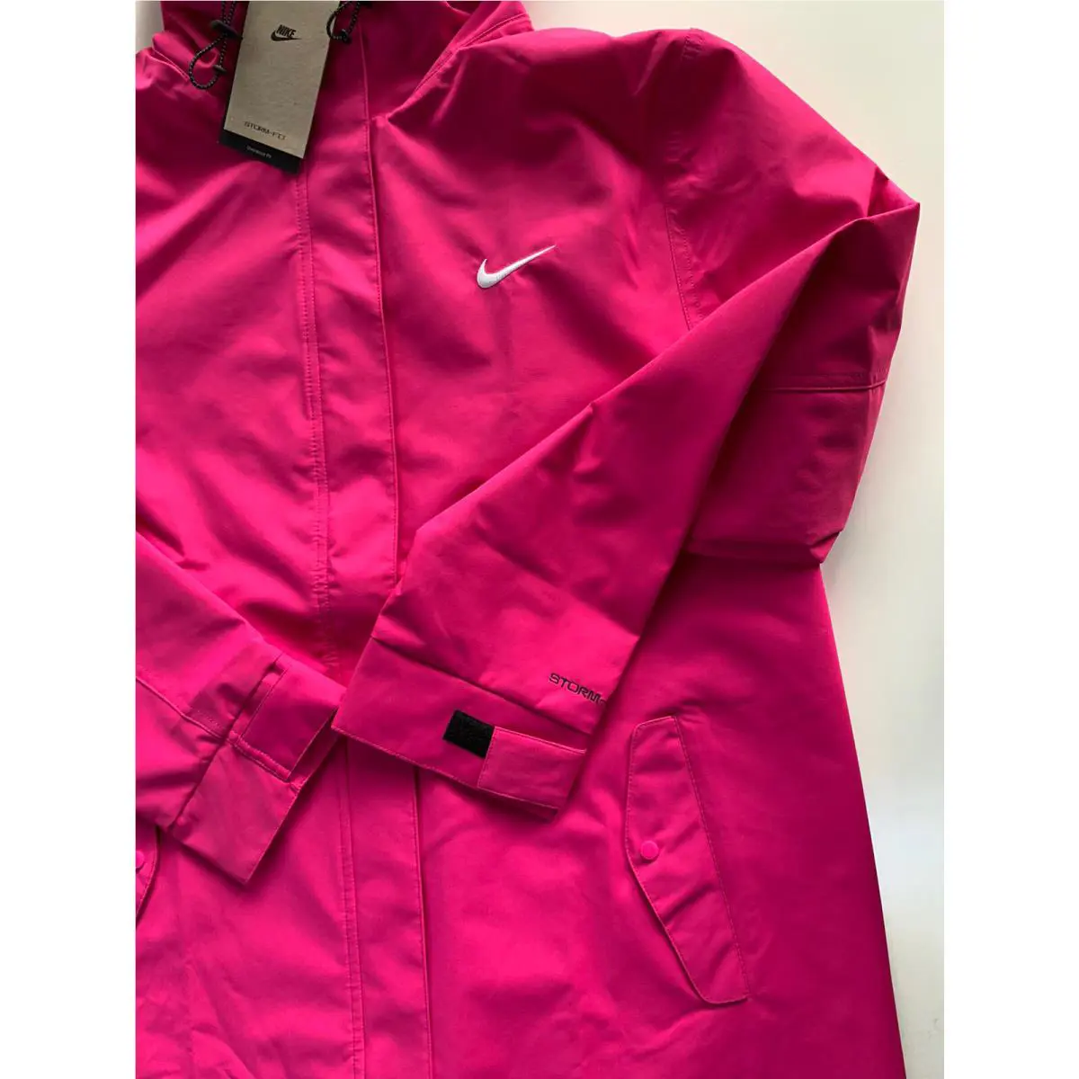 Nike clothing - Nike `s Sportswear Essential Storm Fit - DM6245 - Hot Pink (UPC: 0195245628260) 7