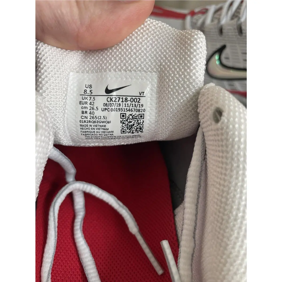 Nike shoes - Nike Air VaporMax 360 - Air VaporMax - CK2718002 - White 2
